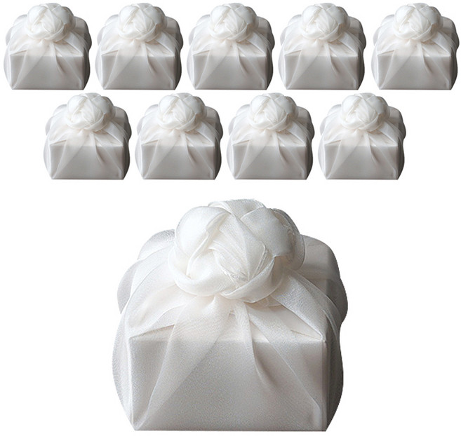 통샵 크리스탈 보자기 55 x 55 cm, 822, 10개