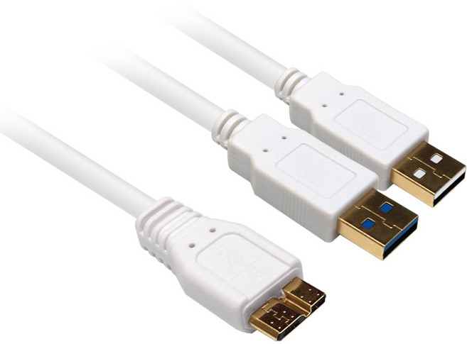 넥시 USB3.0 Micro B 외장하드 케이블, 1개, 1m