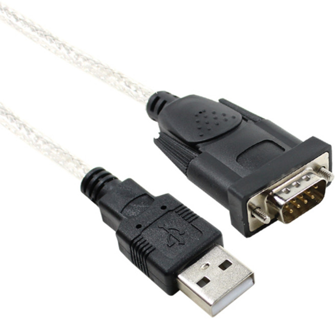 넥시 USB to RS232 Serial 케이블 NX-UC232 NX215, 1개, 1.8m