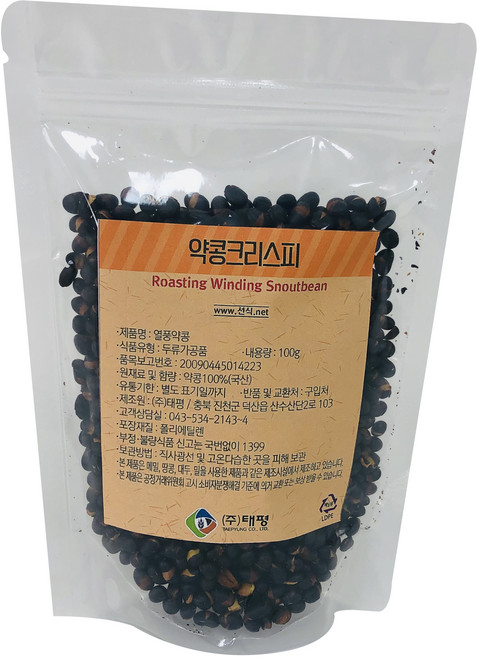 태평선식 약콩 크리스피, 100g, 1개