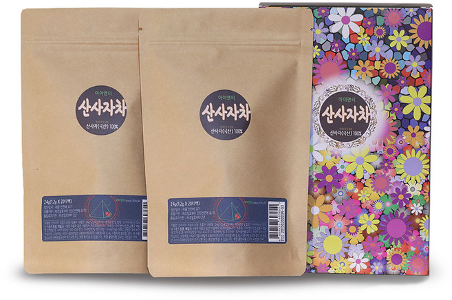 아이앤티 산사자차 삼각티백, 1.2g, 20개입, 2개