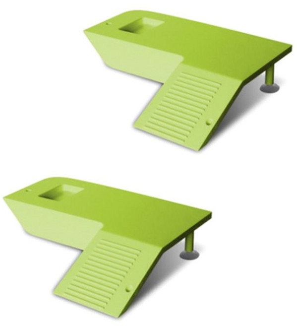 노모이펫 반수생 거북이 쉼터 그린, 2개