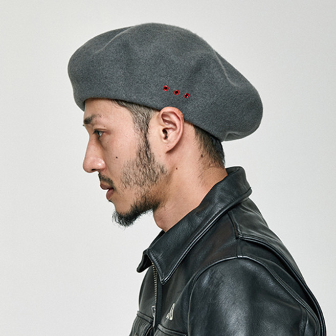 밀리어네어햇 OVER SIZE beret + 더스트백