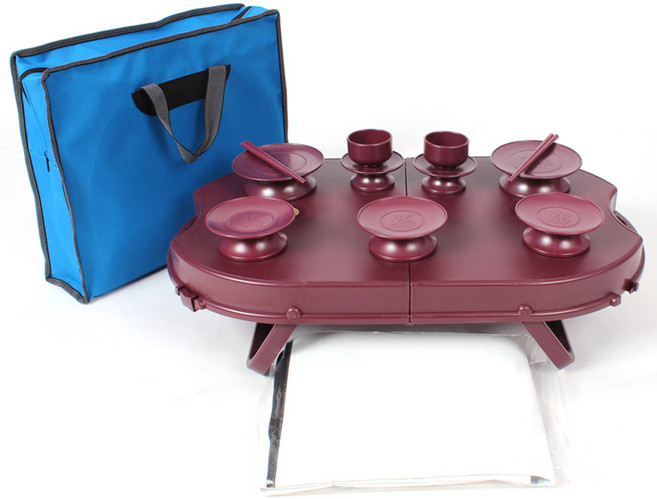 남원공방 CPAY 휴대용 제기세트 + 이동가방, 1세트