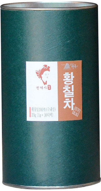 하동권여사 황칠 발효 건강차 티백, 1g, 30개입, 1개