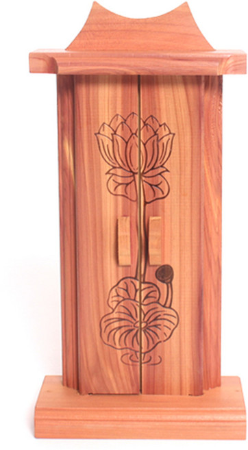 국산 향나무 연꽃 위패, 1개