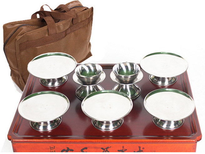 성묘용 스텐레스 제기세트, 1세트