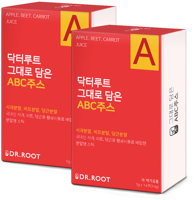닥터루트 그대로담은 ABC주스 분말스틱, 1g, 28개