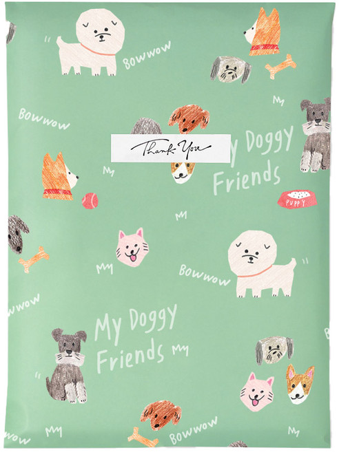 마이 도기프렌즈 기프트백M 20p + 스티커 20p, 혼합색상, 1세트