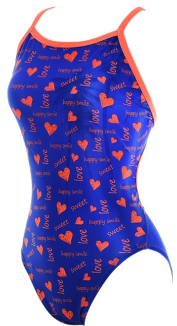 토네이도 여성용 탄탄 원피스 수영복 RLS3367