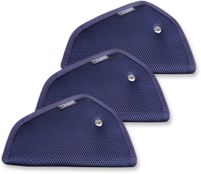 오가닉팩토리 에어메쉬 지니가드 안전벨트 위치조절기, NAVY, 3개