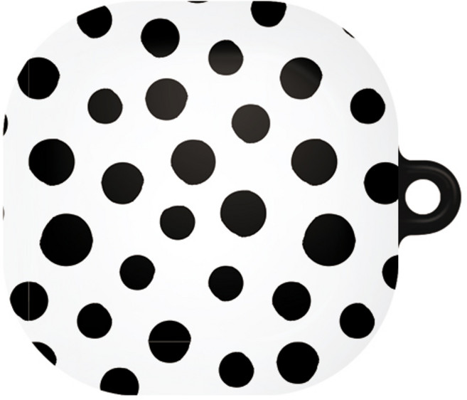 바니몽 갤럭시 버즈라이브 / 버즈2 센치무드 하드케이스, 02 동글동글