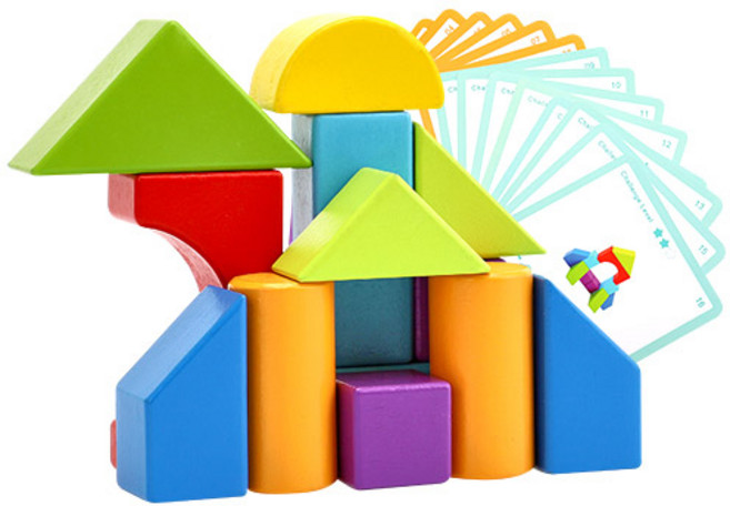 투키토이 블럭 플레이 33p, 혼합색상, 1개