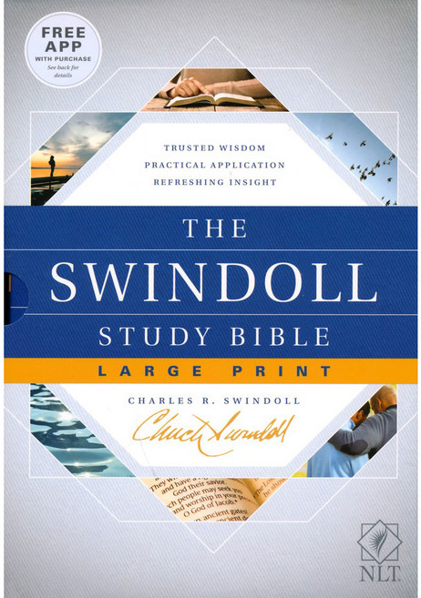 NLT : Swindoll Study Bible Large Print, TyndaleHousePublishers