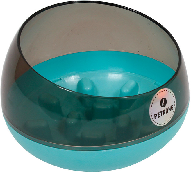 펫트롱 반려동물 오뚜기 급체방지 식기, 민트(PTR491), 1개