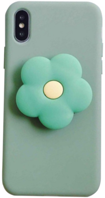 심플 플라워윙 스마톡 휴대폰 케이스