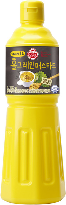 오뚜기 홀그레인 머스타드, 1.1kg, 1개