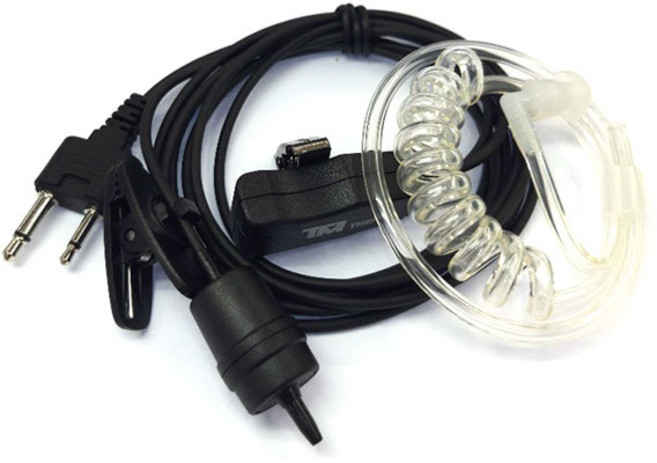 더뮤 전기종 호환 무전기 경호 이어폰 F타입, TM-EM1000(F타입), 1개