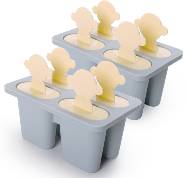 유하우스 실리콘 샤베트틀, 그레이, 2개