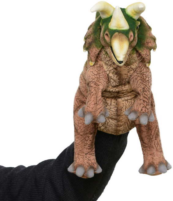 한사토이 트리케라톱스 손인형, 1개