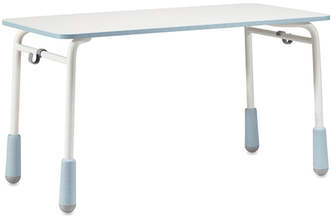생활지음 제르미 높이조절 아동책상 1200 TGRM212G, 블루스카이