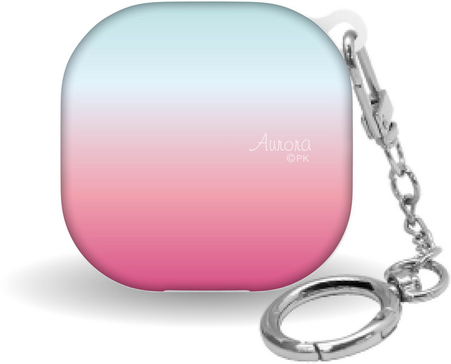 웨이브스튜디오 소울 디자인 갤럭시 버즈 2 / 프로 / 라이브 케이스, 오로라 Pastel E