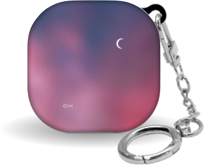 웨이브스튜디오 소울 디자인 갤럭시 버즈 2 / 프로 / 라이브 케이스, 달밤 Mn K