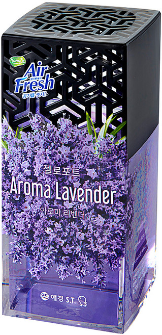 에어후레쉬 젤로포트 방향제 본품, 120g, 1개, 아로마 라벤더