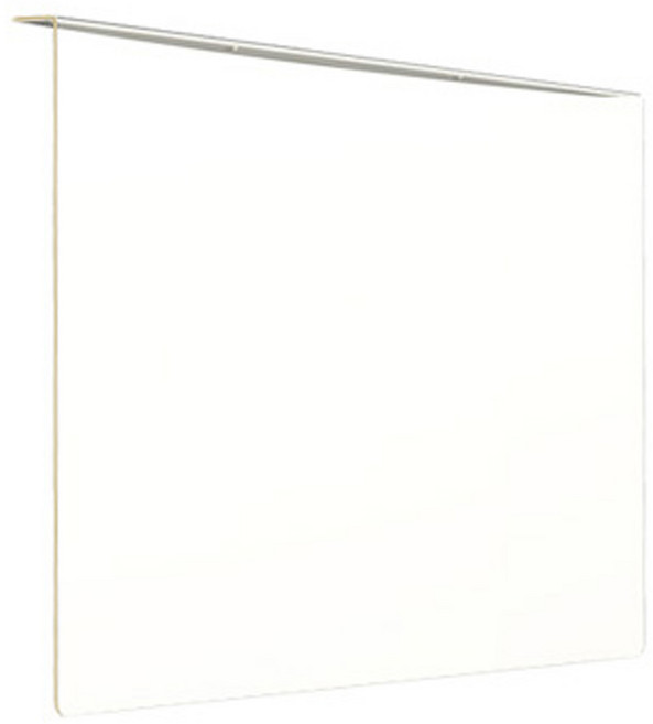 에스뷰 모니터 화면 시력 보호 블루라이트 차단 거치형 필름 SBFHC-14C 325 x 210 mm, 1개