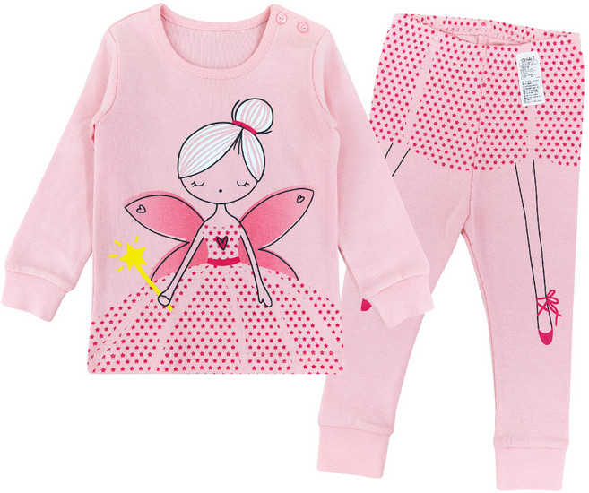 코디아이 아동용 팅커벨 20수 후라이스 내의 상하세트