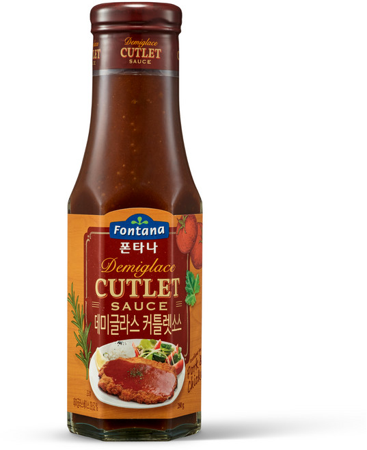 폰타나 데미글라스 커틀렛소스, 280g, 1개