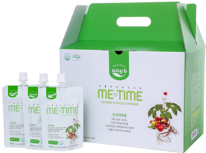 미타임 산삼대추즙, 30개, 70ml