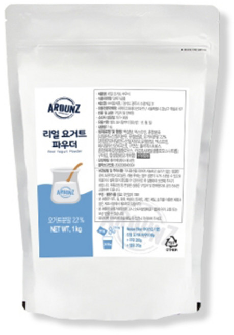 어라운지 리얼 요거트 파우더, 1kg, 1개, 1개입