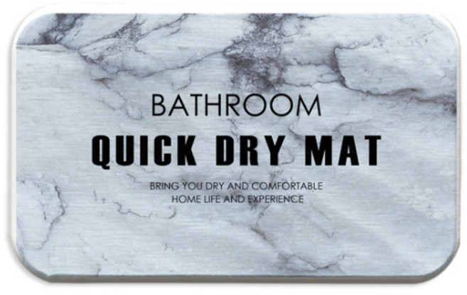 콩 케이리빙홈 대리석 다용도 규조토 코스터 A5, 1개