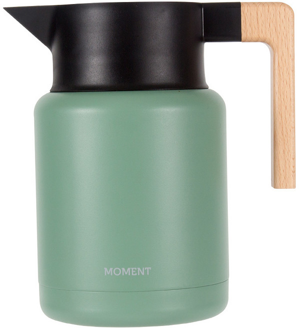 비스비바 모멘트 뉴 보온보냉 주전자, 1.5L, 그린, 1개