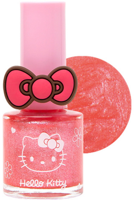 뿌띠슈 헬로키티 어린이 블링네일 매니큐어, H03 트윙클핑크, 1개