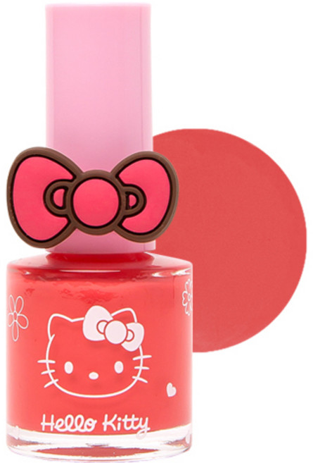 뿌띠슈 헬로키티 어린이 컬러네일 매니큐어, H01 뿌띠슈의요술봉, 1개