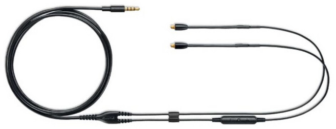 슈어 UNI 이어폰 분리형 케이블 RMCE-UNI 블랙