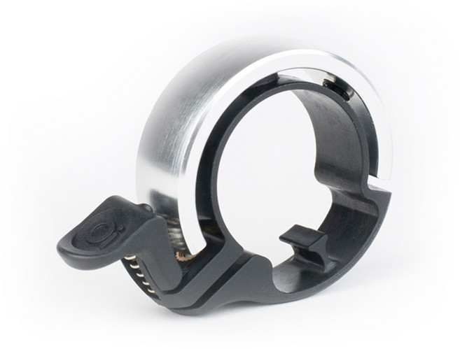 노그 자전거 킥보드 벨 오이벨 클래식 스몰, 실버, 1개