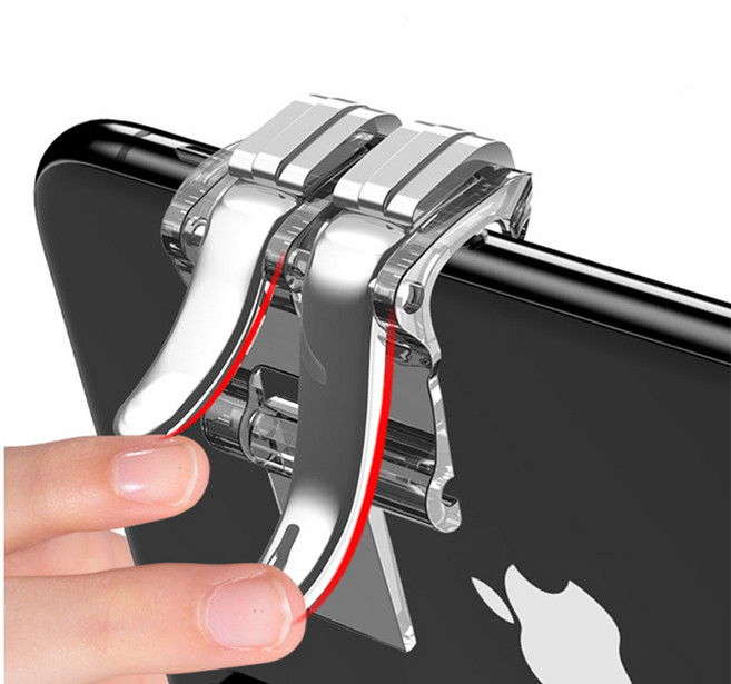 모바일 트리거 조이스틱 실버 2p 세트, BGT1000, 1세트