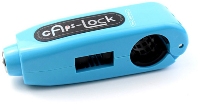 어반카 오토바이 브레이크 핸들락, 블루, 1개