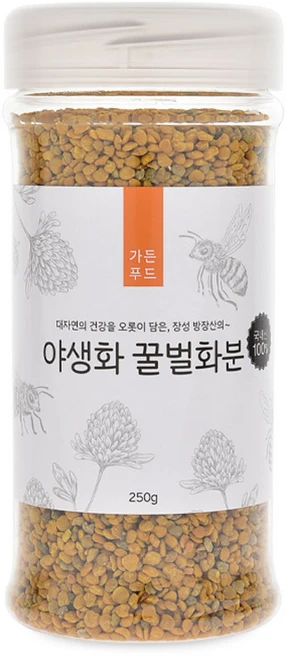 가든푸드 야생화 꿀벌화분, 1개, 250g - 쿠팡