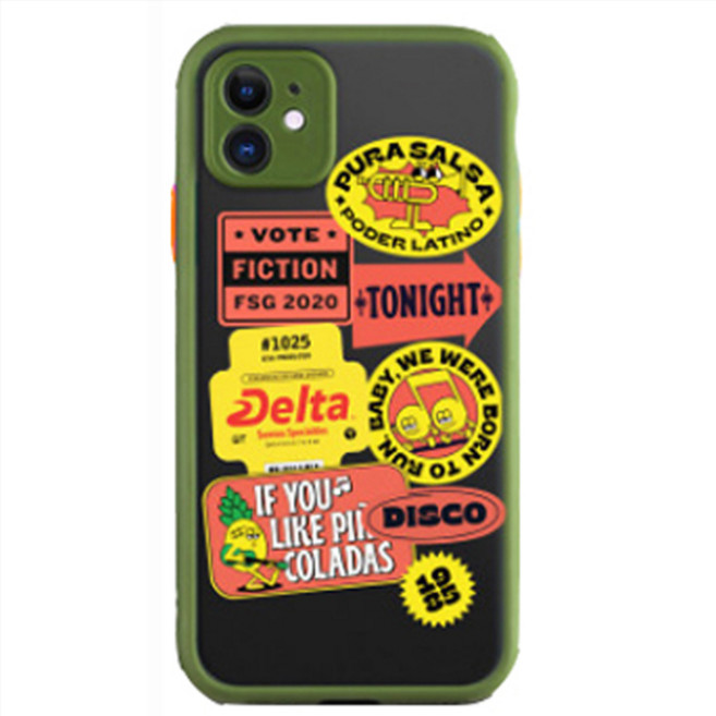 디스코 고급 라벨링 휴대폰 케이스