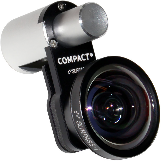 써패스아이 스마트폰 광각렌즈 아이폰 전용 컴팩트, 블랙, 1개