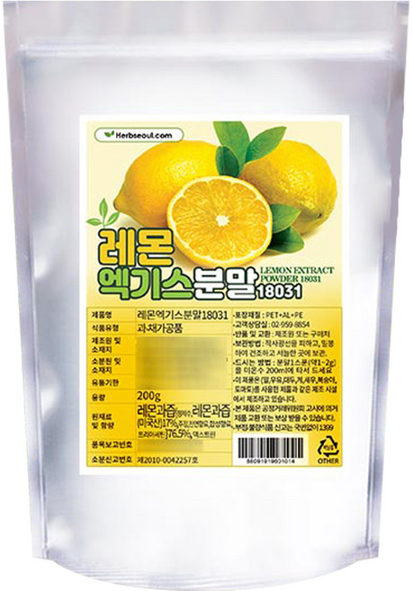 정우당 레몬엑기스가루, 1개