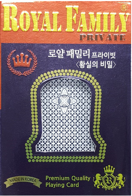 와이케이 로얄 패밀리 트럼프카드, 혼합색상, 1개