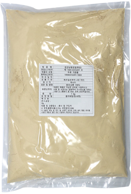 드랍쉽 흰강낭콩 볶음 분말, 1개, 1kg
