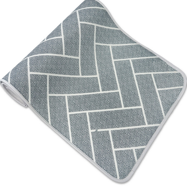 삼바텍 3D 에어메쉬 통풍매트 헤링본, 혼합색상