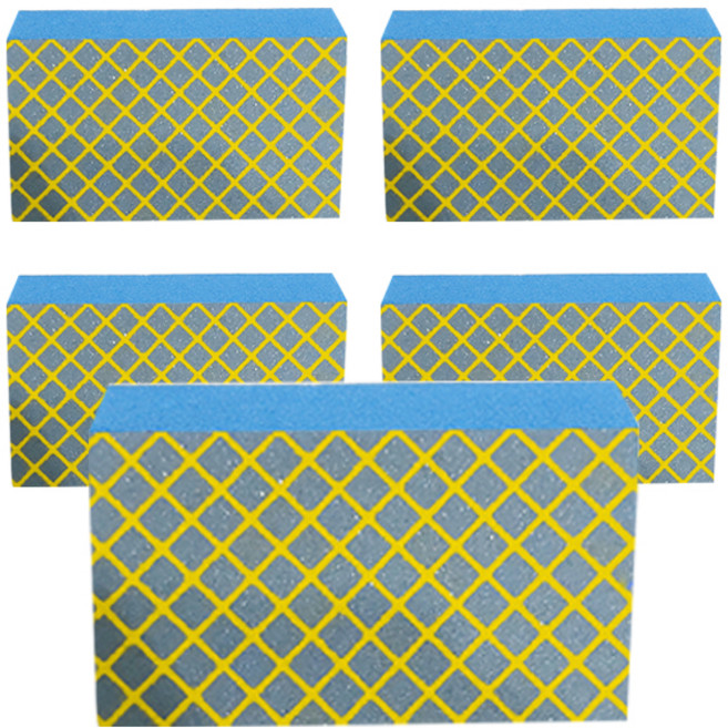 유하우스 인덕션 전용 수세미, 혼합색상, 5개