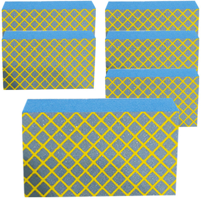 유하우스 인덕션 전용 수세미, 혼합색상, 6개